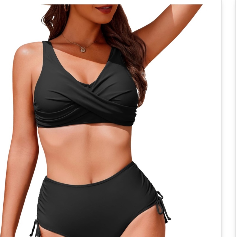 AI’mage swimsuit- high quality 82% Nylon and 18% Spandex. High grade material.